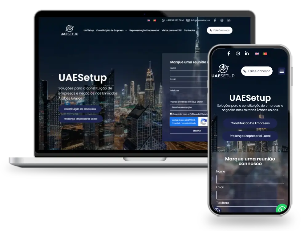 projeto UAE setup